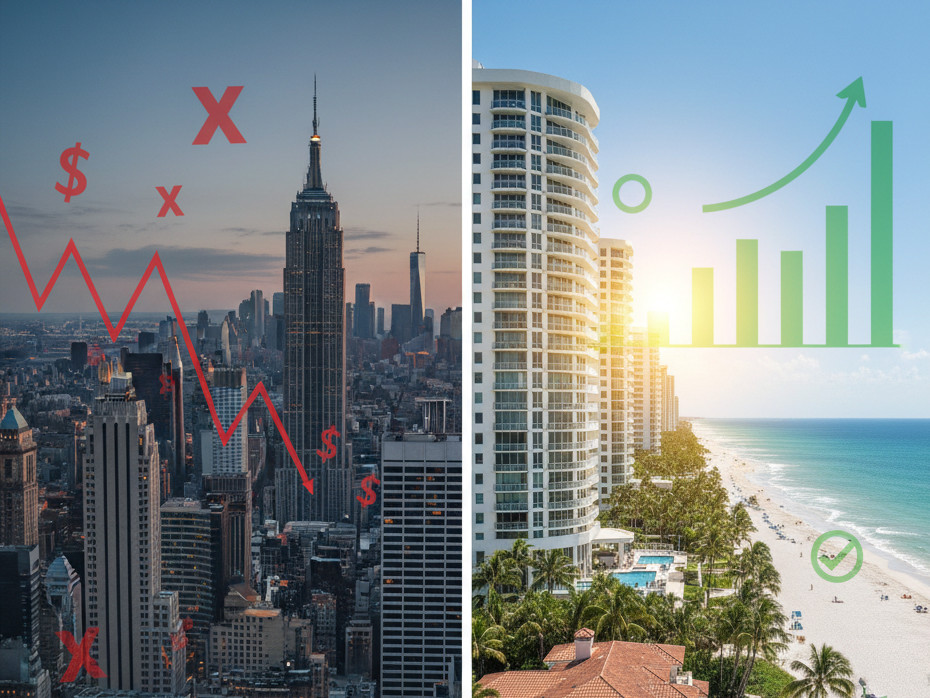 A eleição de Mamdani em NY impulsiona o êxodo de capital.