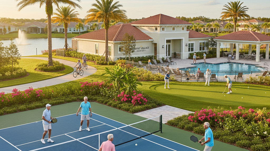 As vantagens de morar em uma comunidade 55+ na Flórida